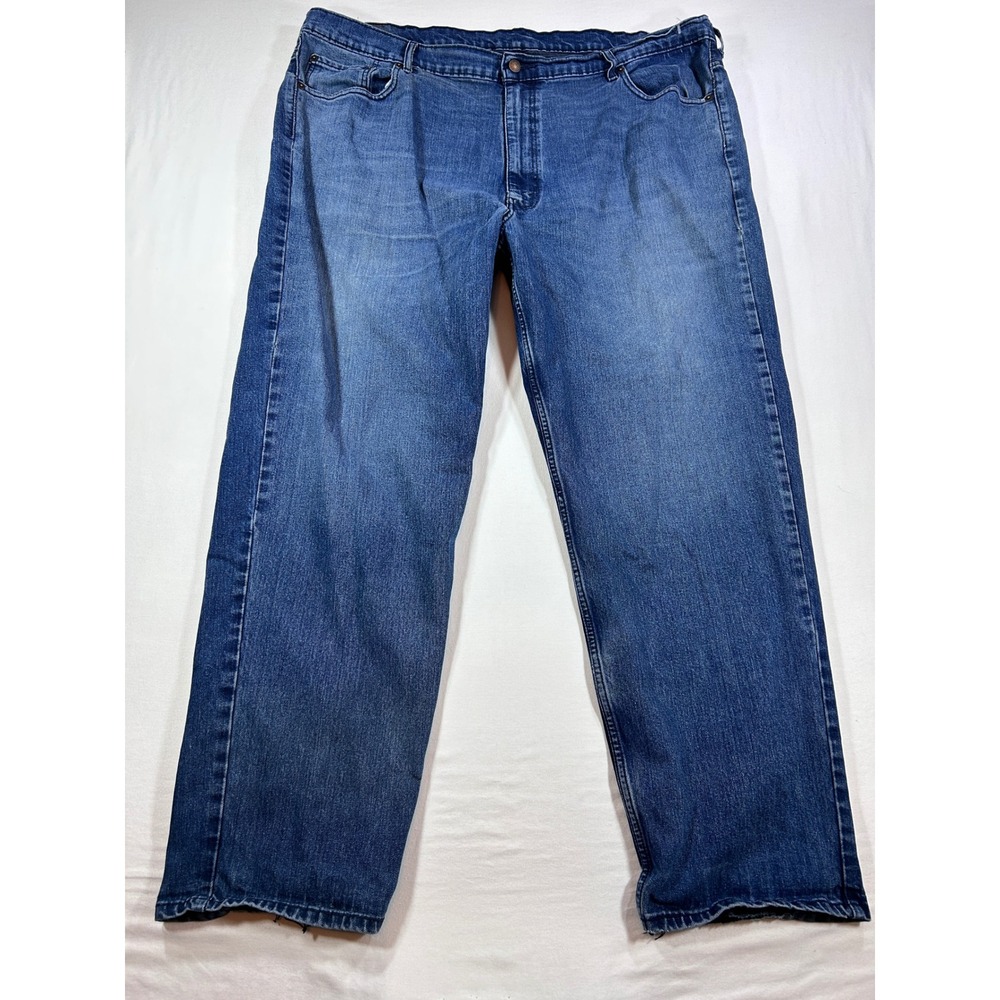 Levis 550 Relaxed Fit Mens Blue Denim Jeans W48 L32 Medium Wash 01550-0020